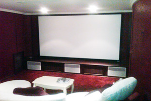 установка домашнего кинотеатра